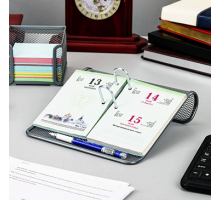 Подставка для настол. календаря BRAUBERG Avia, металл, серая